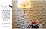 Pebbles - WallArt 3D falpanel