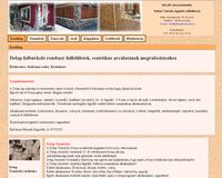 Delap dszburkolatokat forgalmaz Kbor Tams honlapja
